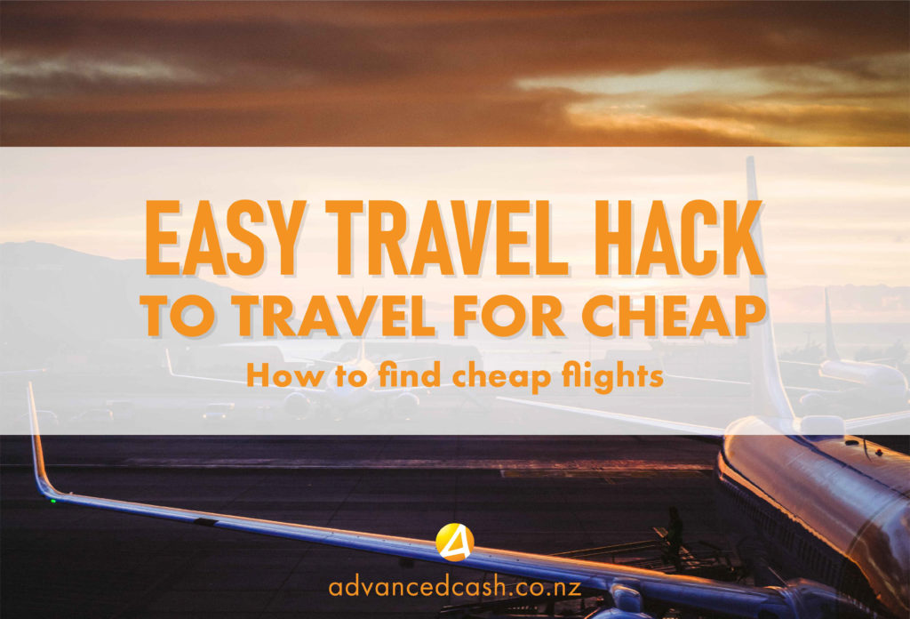 easy travel hack to travel for cheap